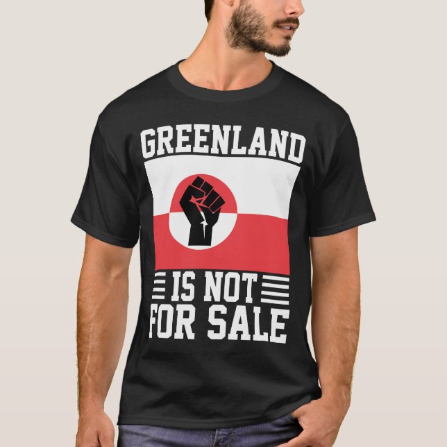 Greenland Is Not For Sale - Support Greenland T-Shirt (Vorderseite)