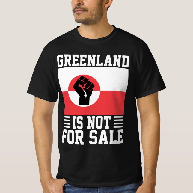 Greenland Is Not For Sale - Support Greenland T-Shirt (Vorderseite)