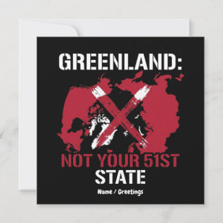 Greenland Sovereignty Not Your 51st State Arctic  Einladung