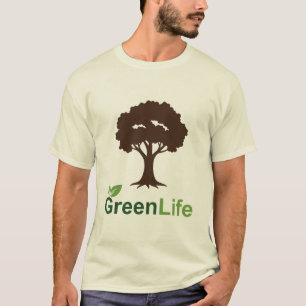 GreenLife Baum Öko-freundliches Naturliebhaber T-S T-Shirt