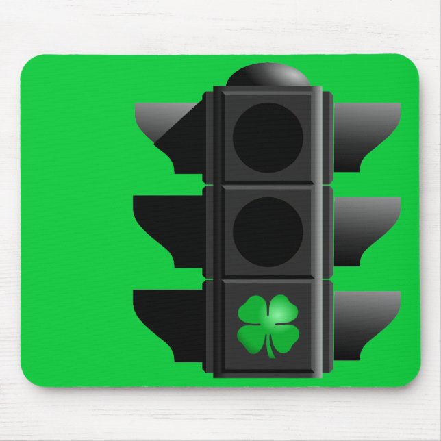 Greenlight Shamrock Mousepad (Vorne)