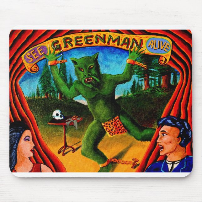 greenman6x mousepad (Vorne)