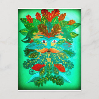 Greenman Postkarte