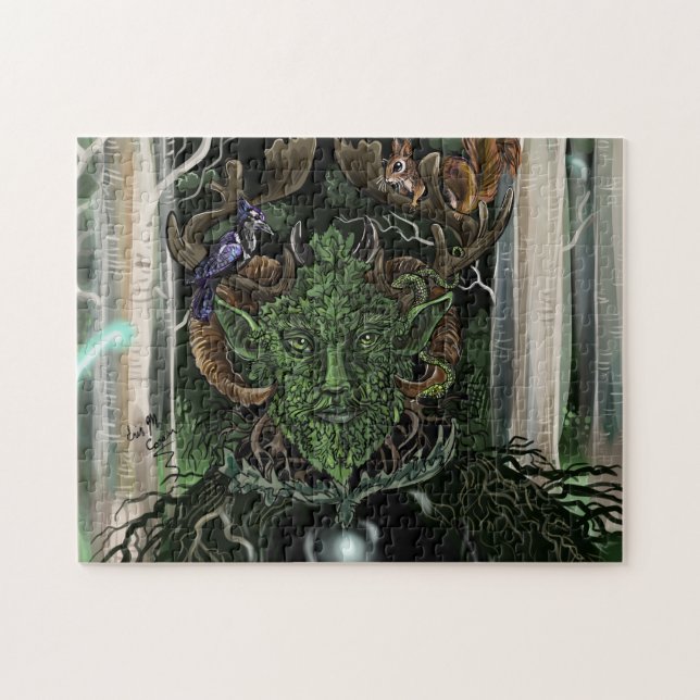 GreenMan Puzzle (Horizontal)