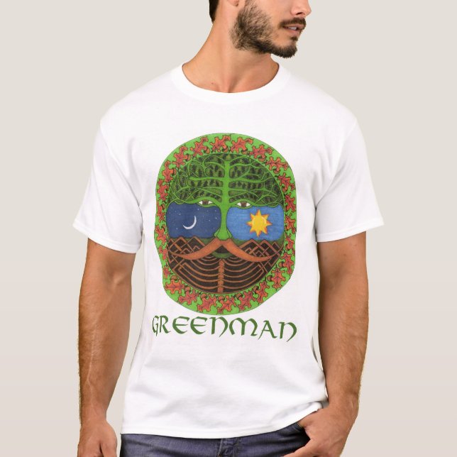 Greenman T-Shirt (Vorderseite)