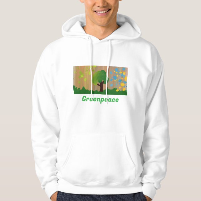 Greenpeace Hoodie (Vorderseite)