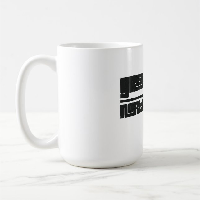 Greensboro - North Carolina Kaffeetasse (Links)