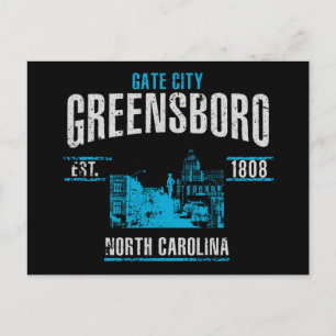 Greensboro Postkarte