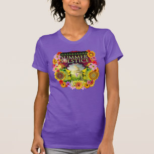 Greensboro Summer Solstice Festival Lila T-Shirt