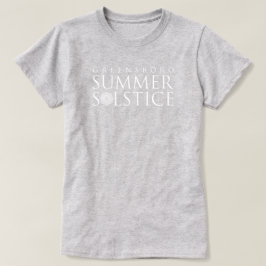 Greensboro Summer Solstice Simple Heathered Gray T-Shirt