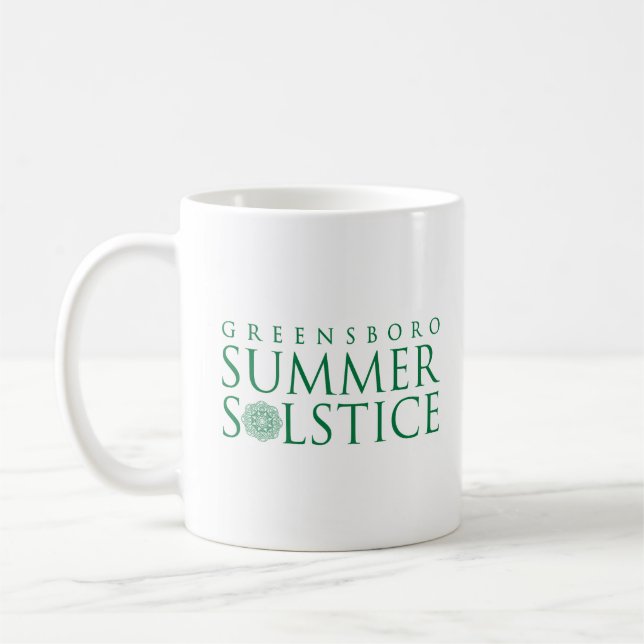 Greensboro Summer Solstice Simple Keepake Kaffeetasse (Links)