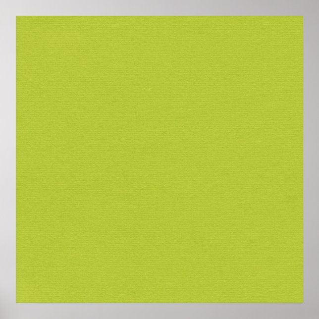GreenSolidPaper LIGHT LEMON GRÜNE, SOLIDE FARBE ZU Poster (Vorne)