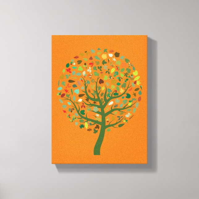 Greentree Öko planet Leinwanddruck (Vorderseite)