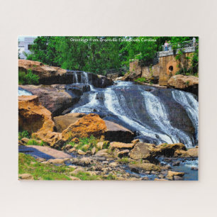 Greenville Falls South Carolina Puzzle