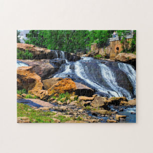 Greenville Falls South Carolina. Puzzle