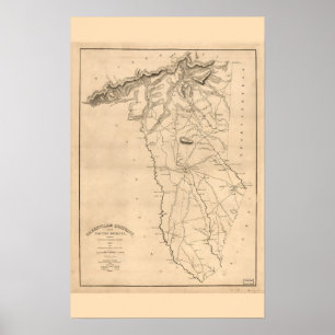 Greenville, historische Vintage Wand-Kunst Sc Poster