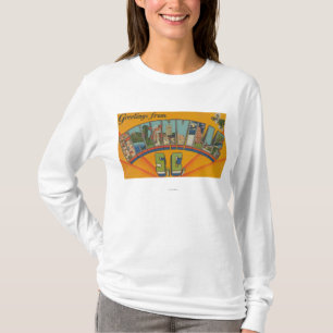 Greenville, South Carolina - große T-Shirt
