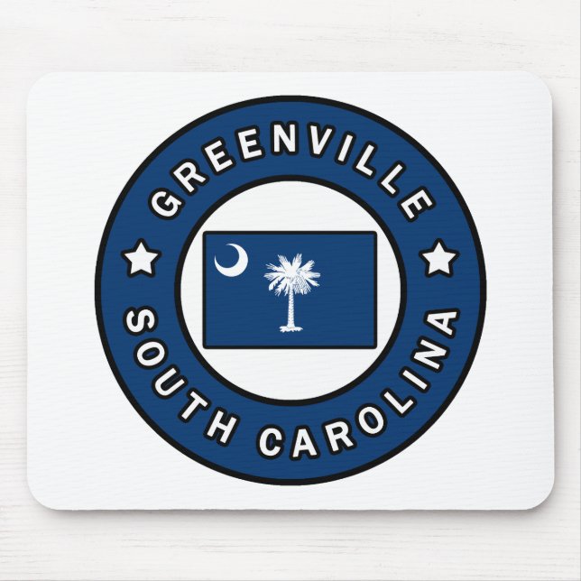 Greenville South Carolina Mousepad (Vorne)