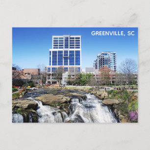 Greenville South Carolina Travel Foto Postkarte