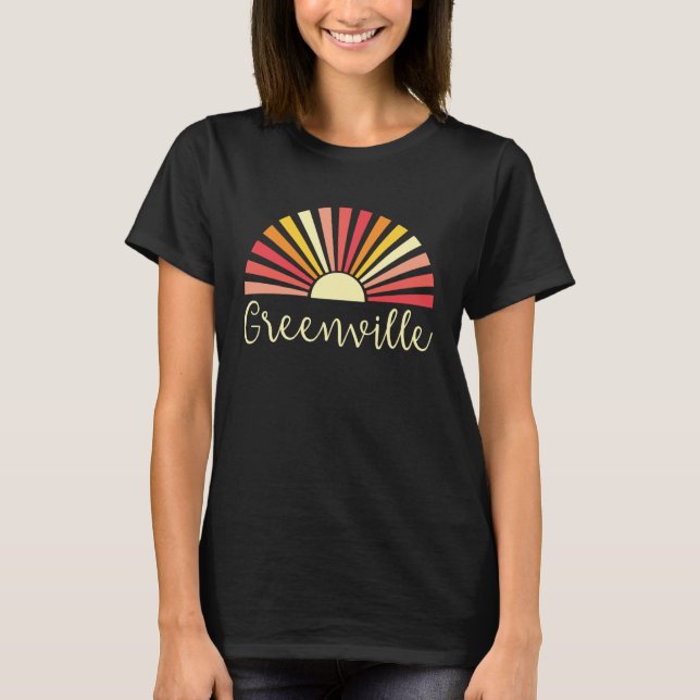 Greenville South Carolina Vacation Trip Matching G T-Shirt (Vorderseite)