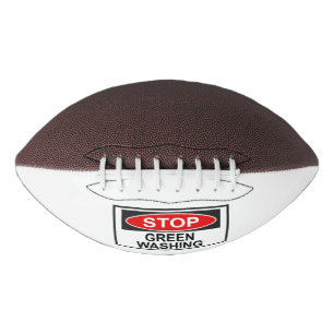 Greenwash-Zeichen beenden (1) Football