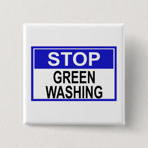 Greenwash-Zeichen beenden Button