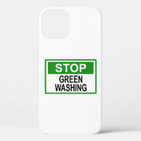 Greenwash-Zeichen beenden