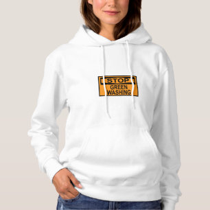 Greenwash-Zeichen beenden Hoodie