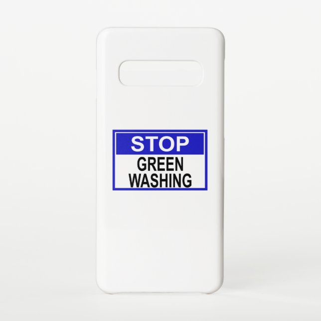 Greenwash-Zeichen beenden Samsung Galaxy Hülle (Rückseite)