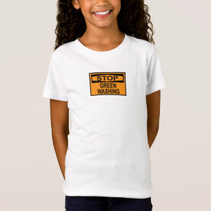 Greenwash-Zeichen beenden T-Shirt