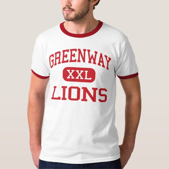 Greenway - Löwen - Sekundarschule - Phoenix T-Shirt (Vorderseite)