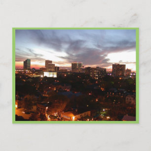 Greenway Plaza Gebiet von Houston in Texas Postkarte