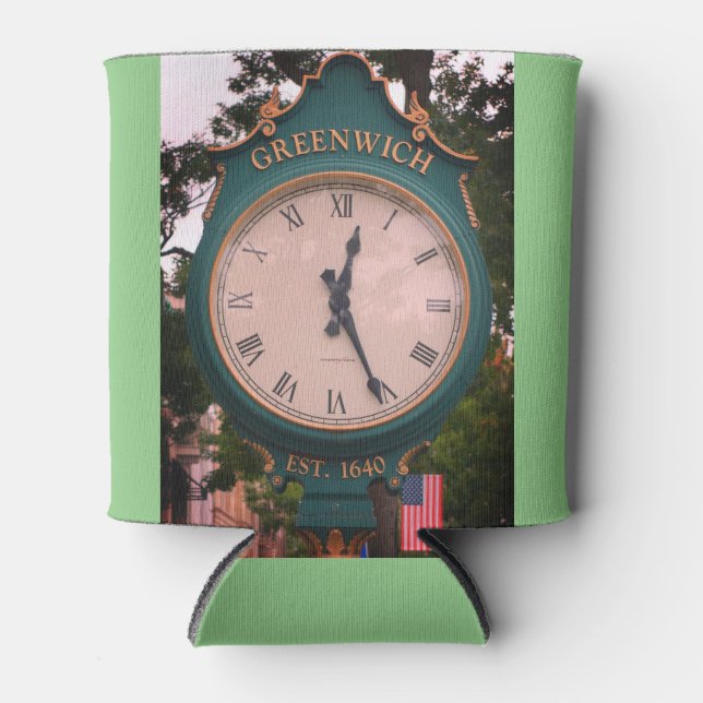 Greenwich Avenue Post Clock, Greenwich, CT Dosenkühler (Vorderseite)