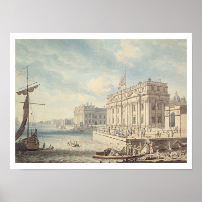 Greenwich Hospital (w/c) Poster (Vorne)