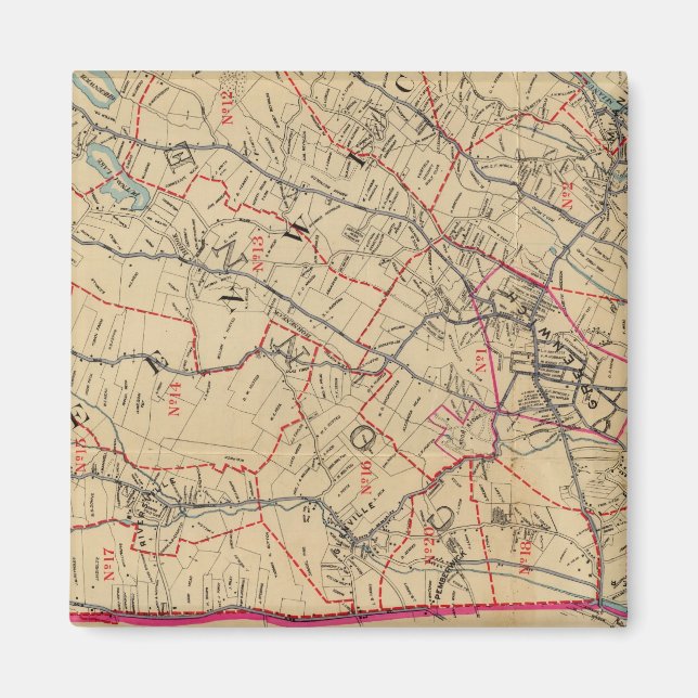 Greenwich, New York Magnet (Vorne)