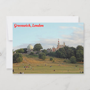 Greenwich Park, London-Karte