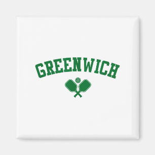 Greenwich Pickleball Grün Magnet