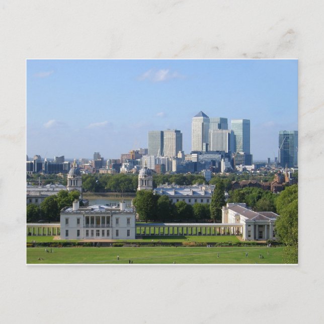 Greenwich Postkarte (Vorderseite)