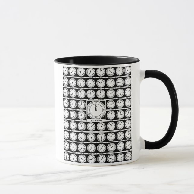 Greenwich-Zeit Tasse (Rechts)
