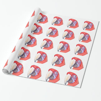 Greenwing Macaw-Papagei Geschenkpapier