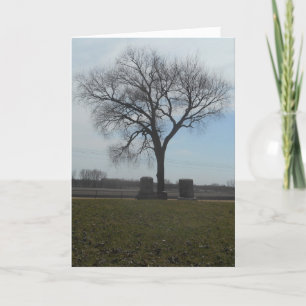 "Greenwood Friedhof Tree" Hallowe’en card Karte