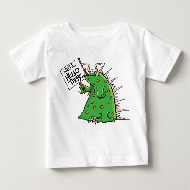 Greep für Babys! Baby T-shirt (Vorderseite)