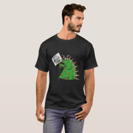 Greep UnisexT - Shirt-Dunkelheits-Hintergrund T-Shirt
