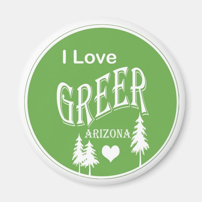 Greer Arizona Magnet (Vorne)