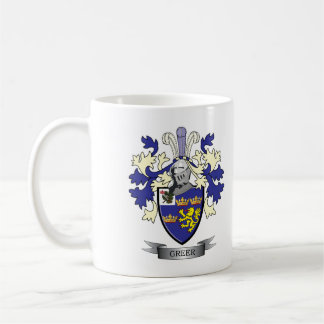 Greer Familienwappen-Wappen Tasse