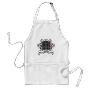 Greer Tartan-Schild Schürze