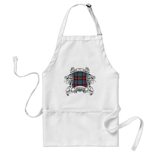 Greer Tartan-Schild Schürze (Vorne)
