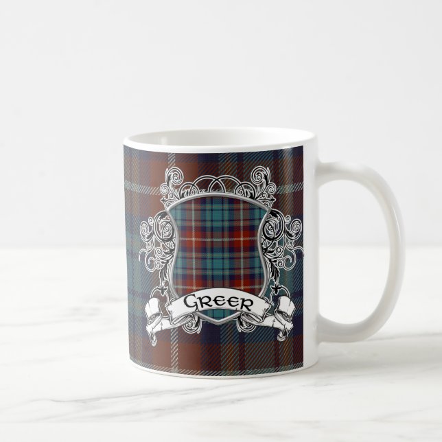Greer Tartan-Schild Tasse (Rechts)