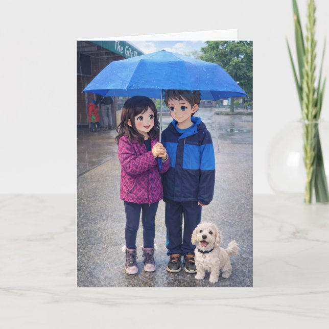 Greeting Card - First Love Karte (Vorderseite)