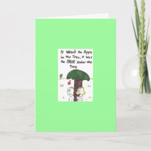 Greeting Card - funny church saying Karte